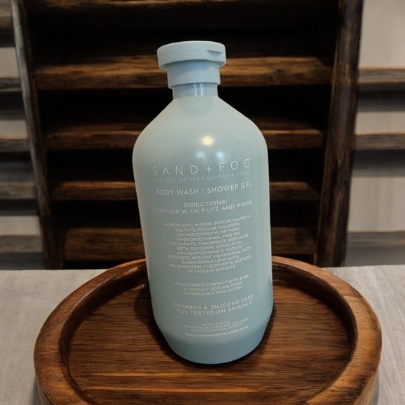 Sand + Fog Ocean & Sea Salt Body Wash 32 oz | Refreshing Shower Gel | New - Picture 2 of 2